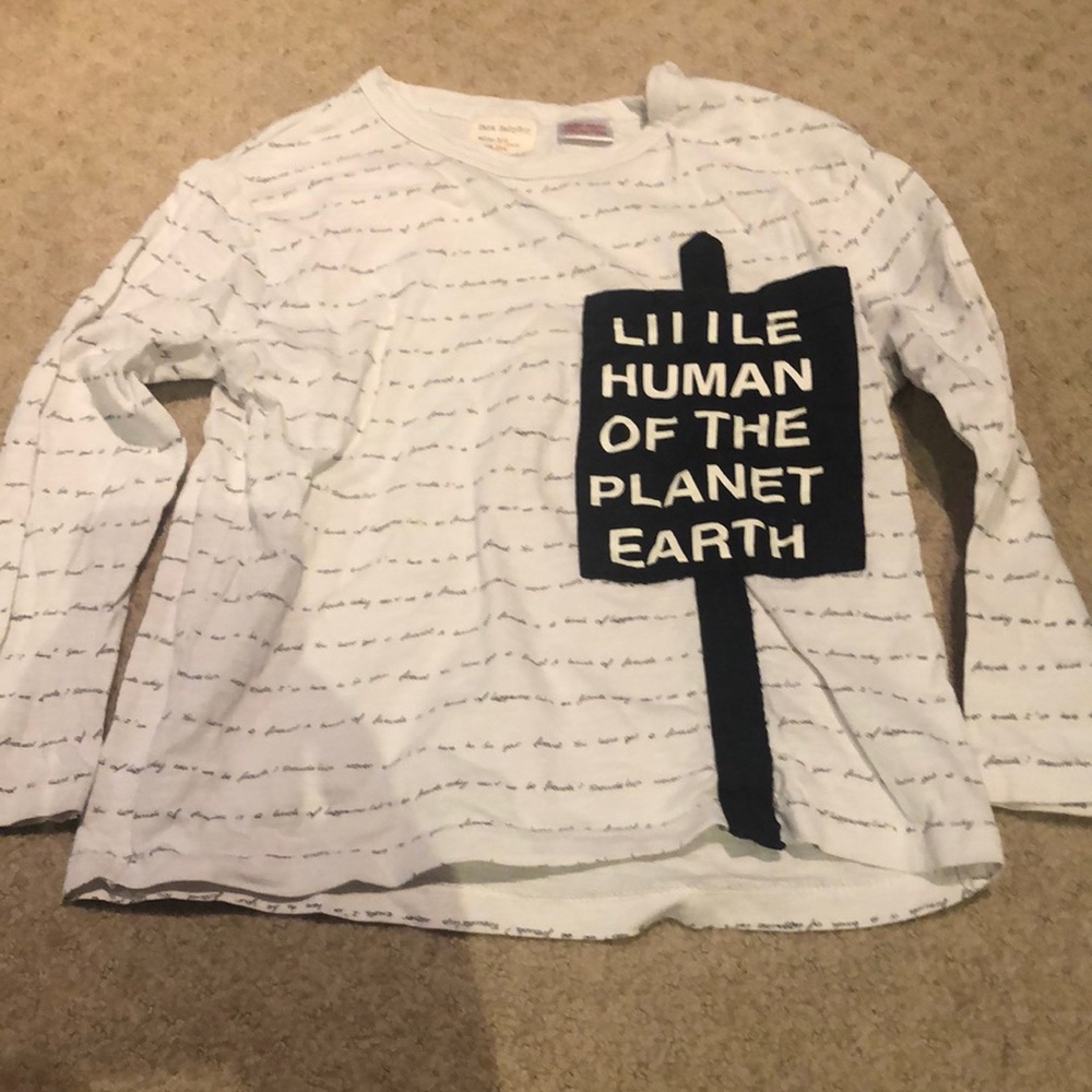 Zara baby boy long sleeve shirt